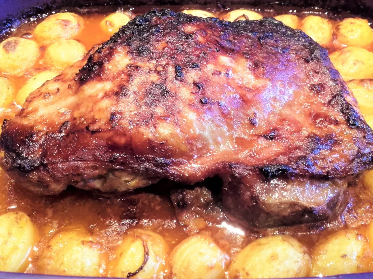 Rezept: Knusprige Putenoberkeule mit Kartöffelchen nach Ana´s Art Bild Nr. 1705 Knusprige Putenoberkeule mit Kartöffelchen nach Ana´s Art - Rezept - Bild Nr. 1705