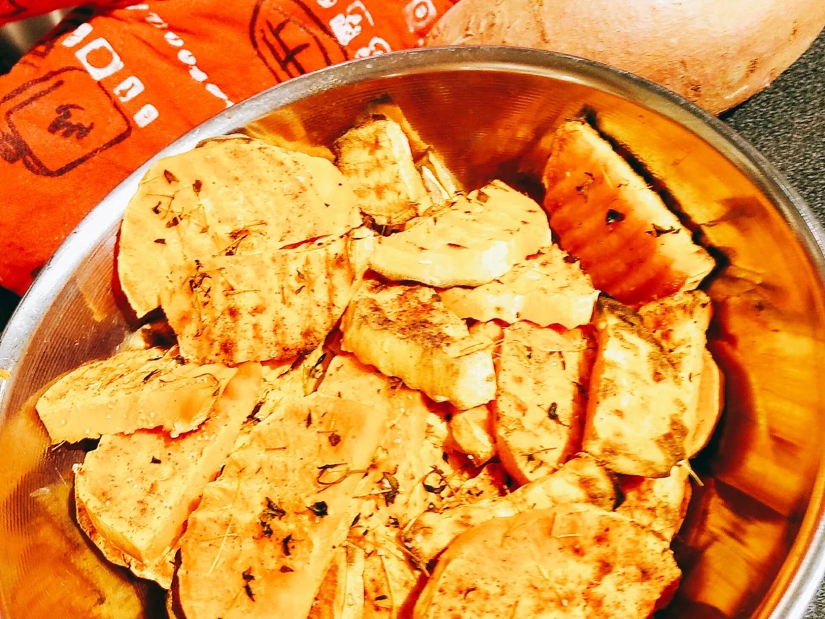 Rezept: BiNe` S OFENSÜSSKARTOFFELN Bild Nr. 1698 BiNe` S OFENSÜSSKARTOFFELN - Rezept - Bild Nr. 1698