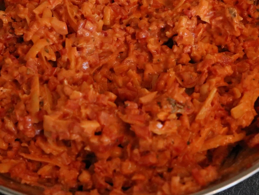 Vegetarische Paprika-Zwiebel-Lauch Quiche - Rezept - Bild Nr. 4