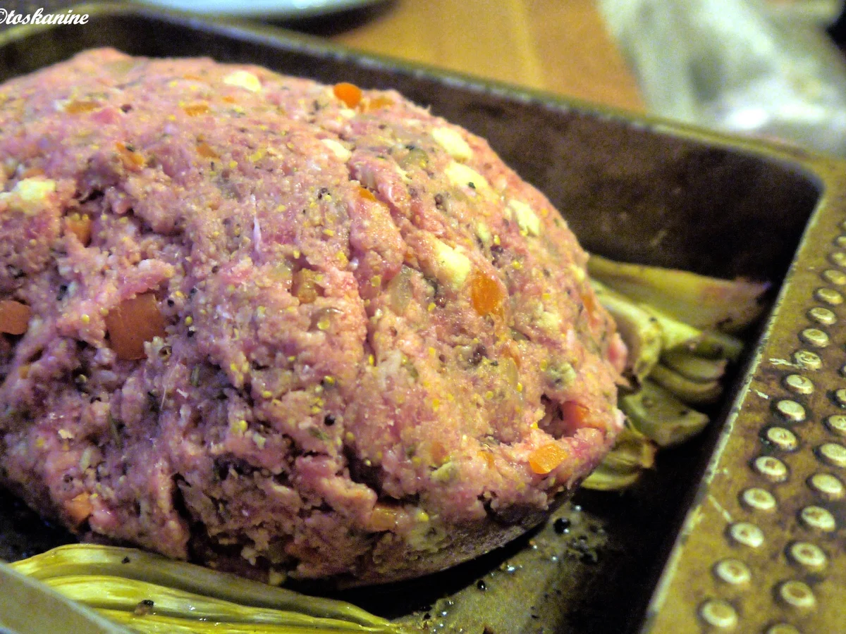 Pikanter Hackbraten in fruchtiger Sauce mit geröstetem Fenchel - Rezept - Bild Nr. 9