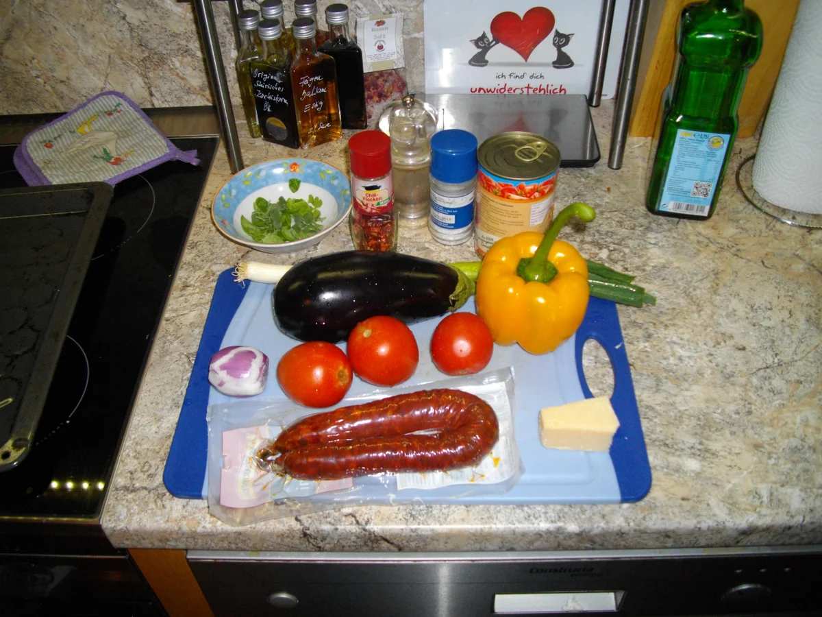 Auberginenpizza - Rezept - Bild Nr. 1699