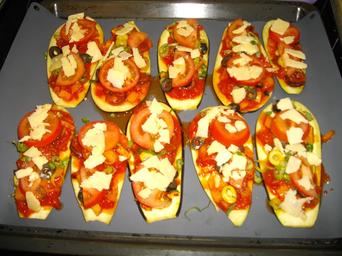 Auberginenpizza - Rezept - Bild Nr. 1703