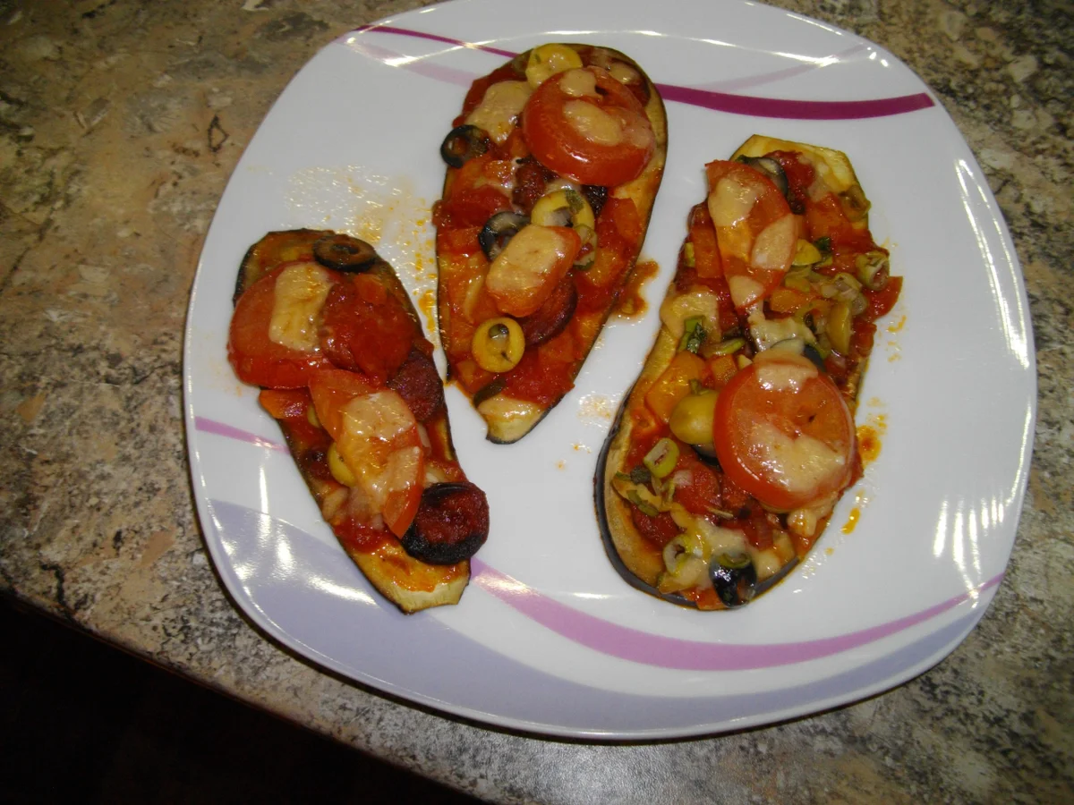 Auberginenpizza - Rezept - Bild Nr. 1704