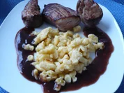 Sauerbraten vom Schweinefilet mit Spätzle - Rezept - Bild Nr. 1699