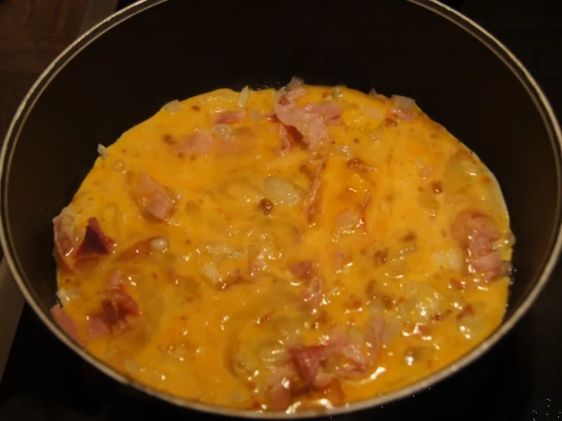 Rezept: Schnelle Curry-Eierreis-Pfanne Bild Nr. 1707 Schnelle Curry-Eierreis-Pfanne - Rezept - Bild Nr. 1707