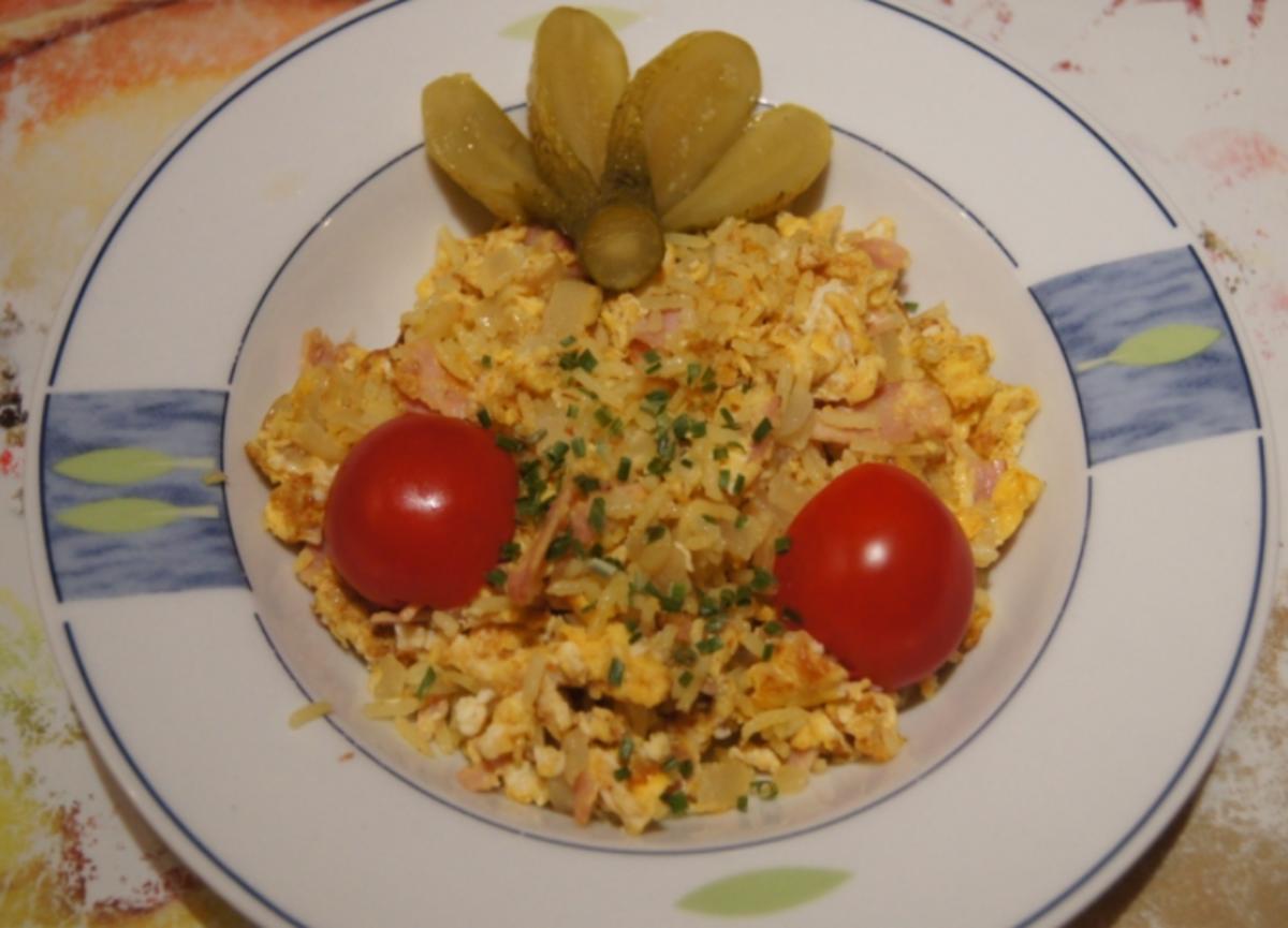 Schnelle Curry-Eierreis-Pfanne - Rezept - Bild Nr. 1710