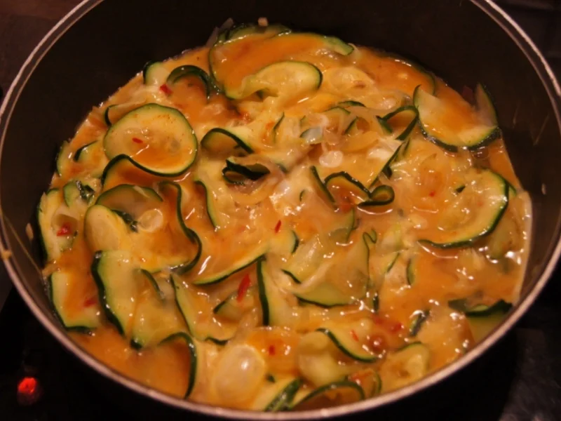 Pikantes Zucchini-Omelett - Rezept - Bild Nr. 1712