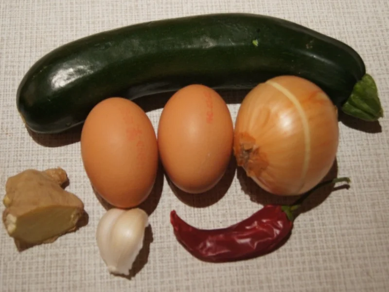 Pikantes Zucchini-Omelett - Rezept - Bild Nr. 1714