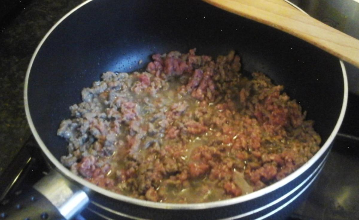 Chilli con Carne mit Pellkartoffeln - Rezept - Bild Nr. 4