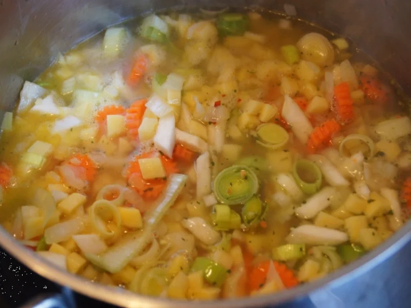 Rezept: Herzhafte Kartoffelsuppe mit asiatischer Note Bild Nr. 1713 Herzhafte Kartoffelsuppe mit asiatischer Note - Rezept - Bild Nr. 1713