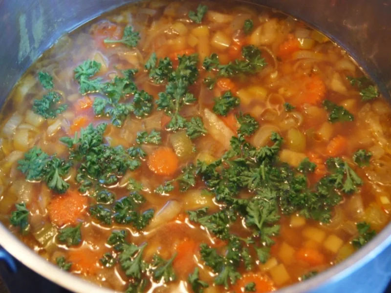 Rezept: Herzhafte Kartoffelsuppe mit asiatischer Note Bild Nr. 1715 Herzhafte Kartoffelsuppe mit asiatischer Note - Rezept - Bild Nr. 1715