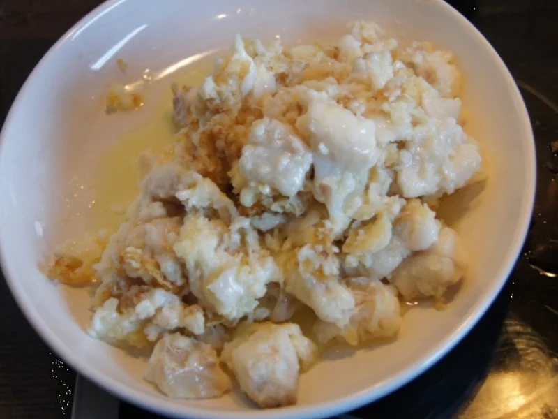 Kabeljaufilet-Gemüse-Wok mit Ei und Basmatireis - Rezept - Bild Nr. 1711