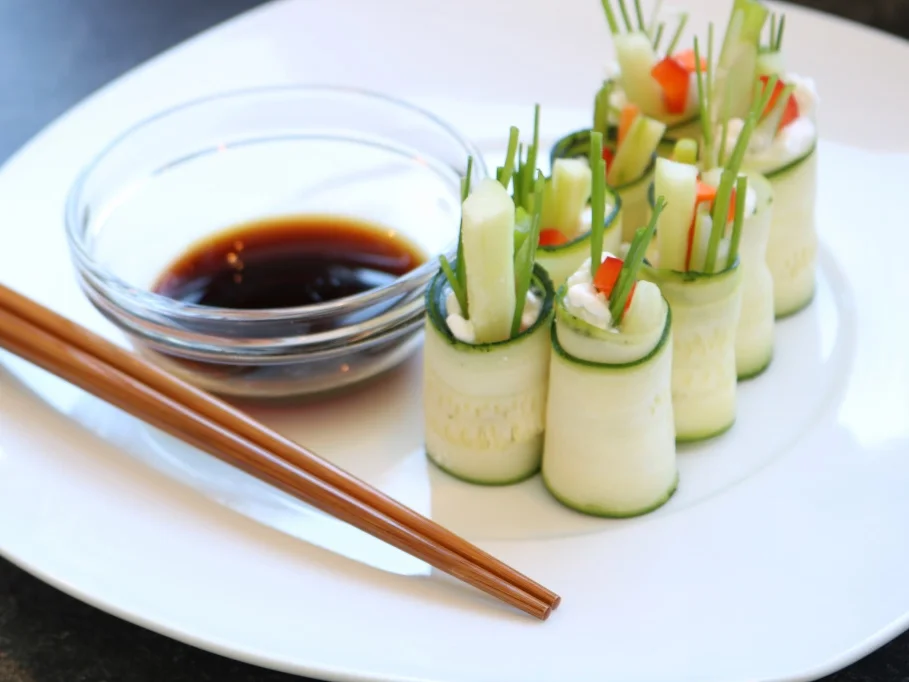 Vegetarisches Gemüse-Sushi - Rezept - Bild Nr. 1706
