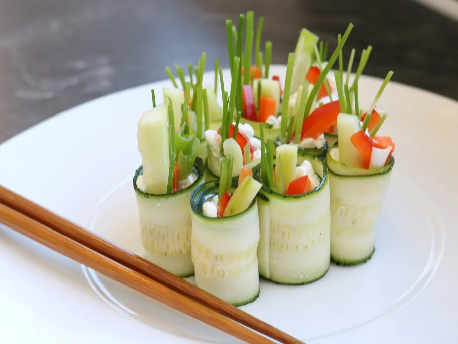 Vegetarisches Gemüse-Sushi - Rezept - Bild Nr. 1708