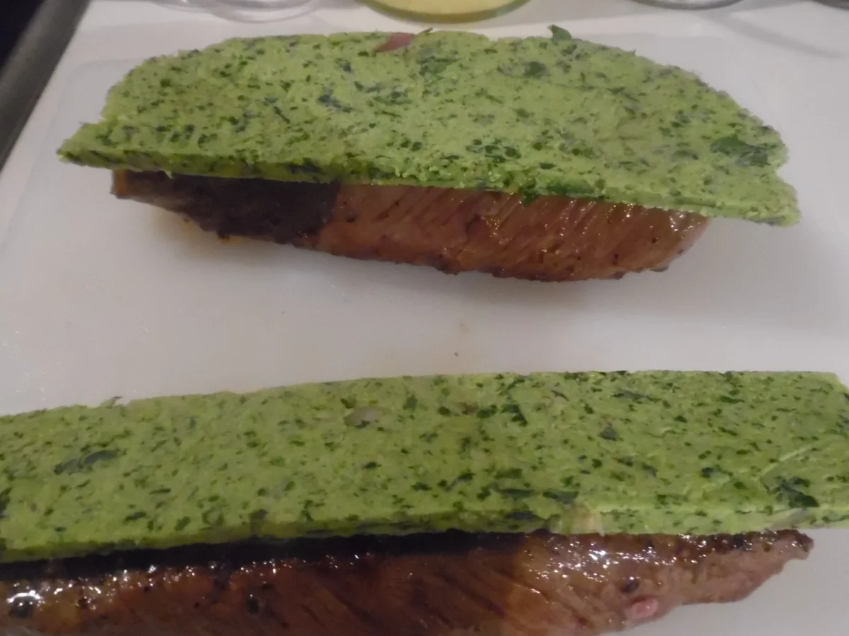 Rezept: Lammlachs mit Petersilien-Knoblauch-Kruste Bild Nr. 1707 Lammlachs mit Petersilien-Knoblauch-Kruste - Rezept - Bild Nr. 1707