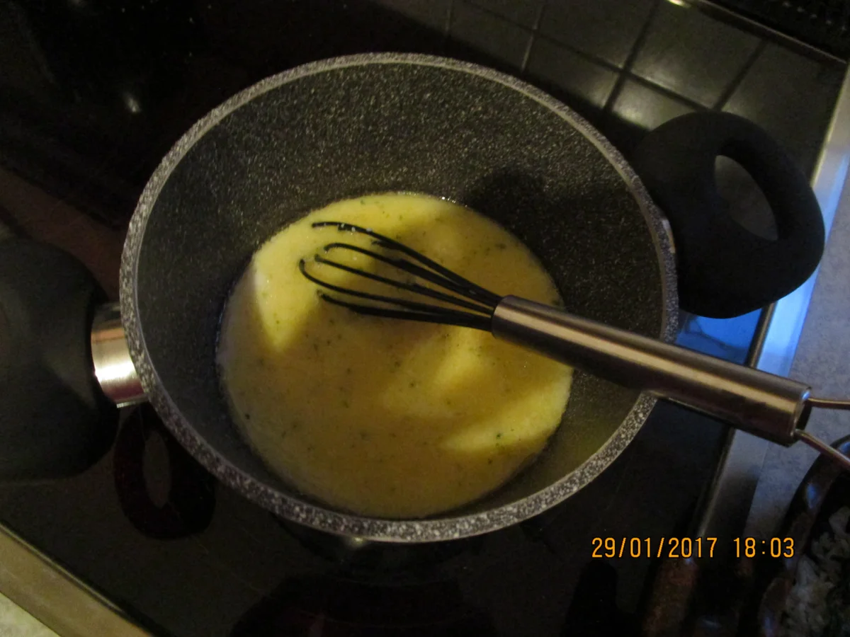 Rezept: Auflauf: Kabeljau mit Honig-Senfsauce und Spinat Bild Nr. 1727 Auflauf: Kabeljau mit Honig-Senfsauce und Spinat - Rezept - Bild Nr. 1727