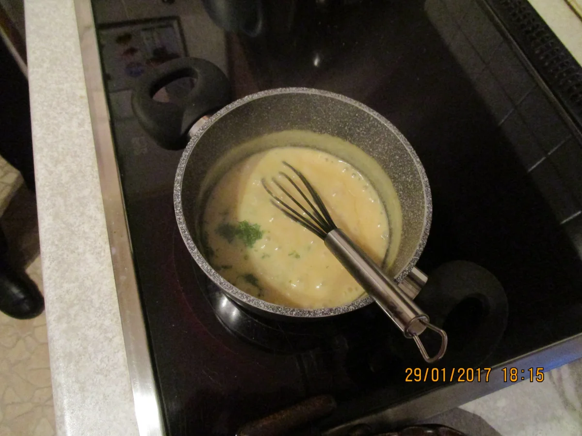 Rezept: Auflauf: Kabeljau mit Honig-Senfsauce und Spinat Bild Nr. 1729 Auflauf: Kabeljau mit Honig-Senfsauce und Spinat - Rezept - Bild Nr. 1729