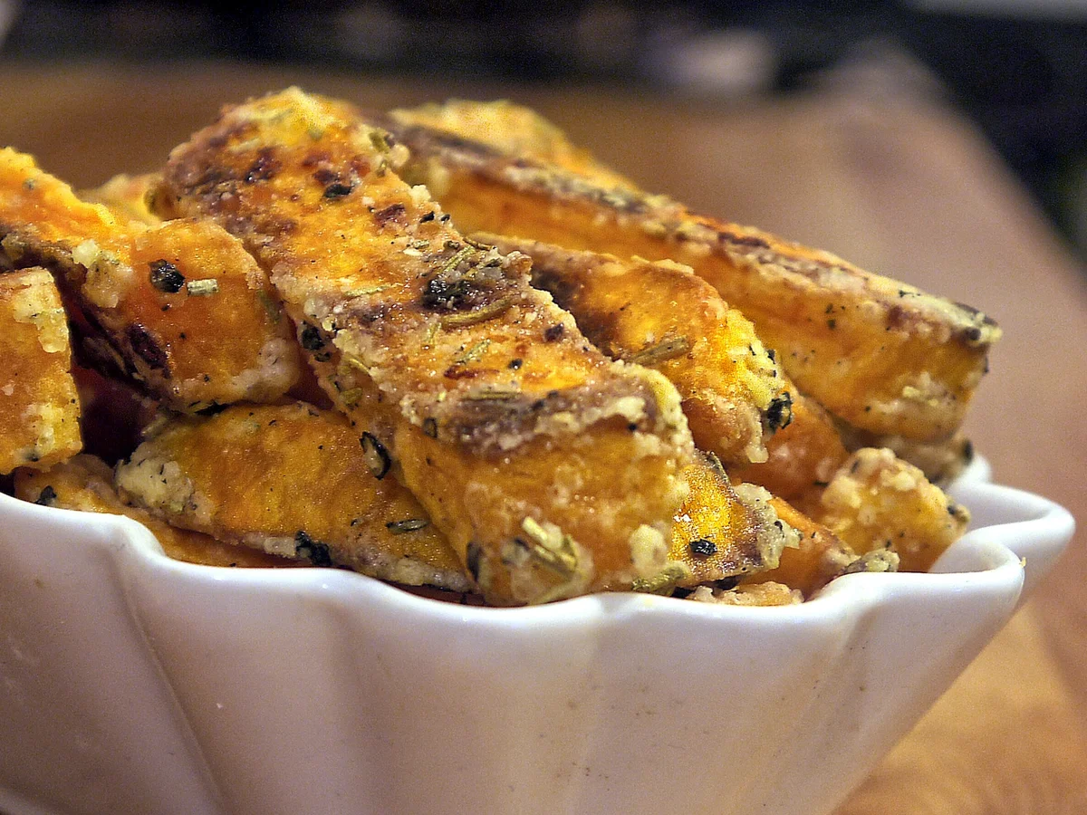 Super knusprige Süsskartoffel-Pommes - Rezept - Bild Nr. 2