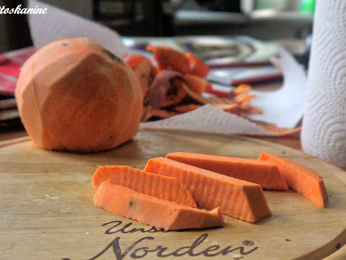 Super knusprige Süsskartoffel-Pommes - Rezept - Bild Nr. 4