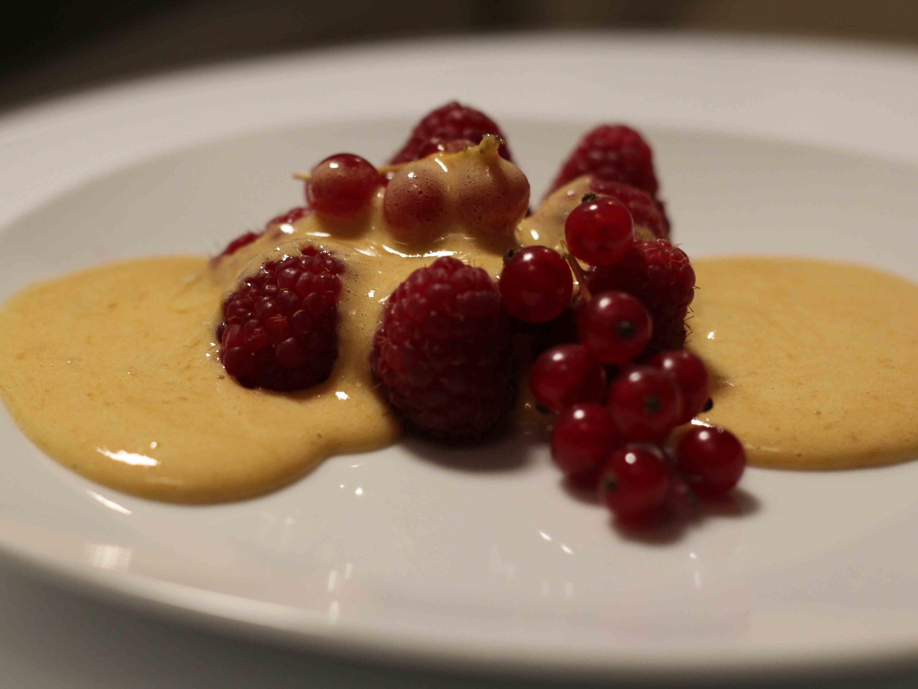 Bilder für Zabaione mit roten Früchten der Saison - Rezept