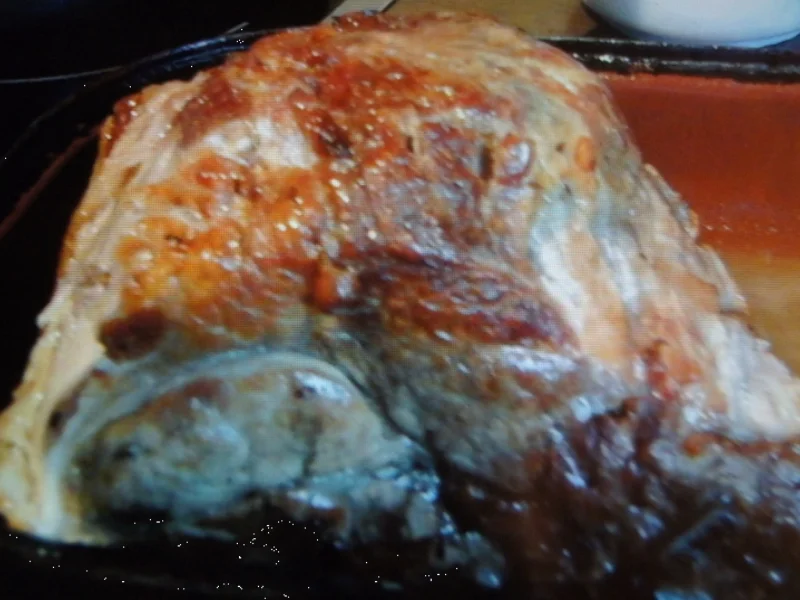 Rezept: Schweinebraten mit Kraut und Knödel nach Ivanka Bild Nr. 1730 Schweinebraten mit Kraut und Knödel nach Ivanka - Rezept - Bild Nr. 1730