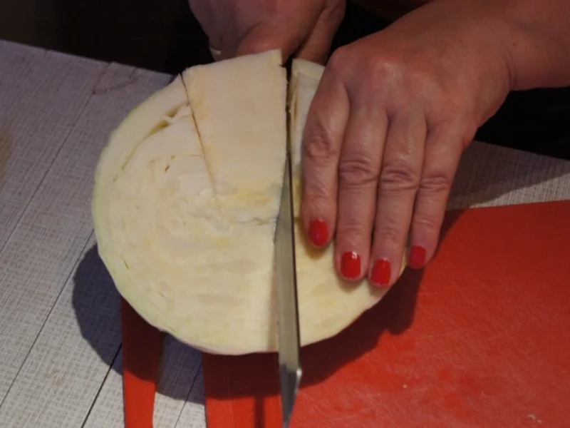 Rezept: Schweinebraten mit Kraut und Knödel nach Ivanka Bild Nr. 1731 Schweinebraten mit Kraut und Knödel nach Ivanka - Rezept - Bild Nr. 1731