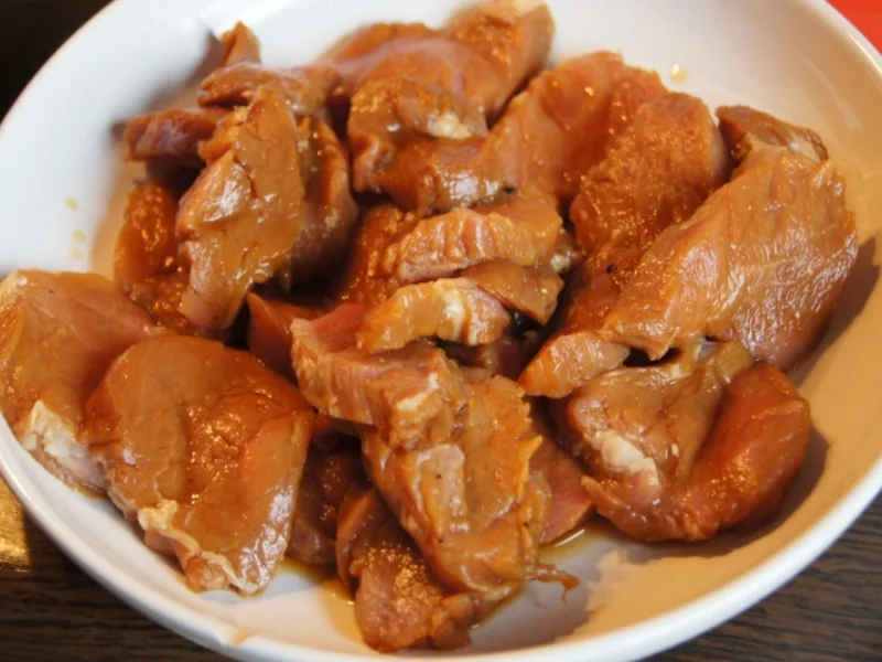 Rezept: Schweinefilet-Ananas-Wok mit Curry-Basmatireis Bild Nr. 1736 Schweinefilet-Ananas-Wok mit Curry-Basmatireis - Rezept - Bild Nr. 1736