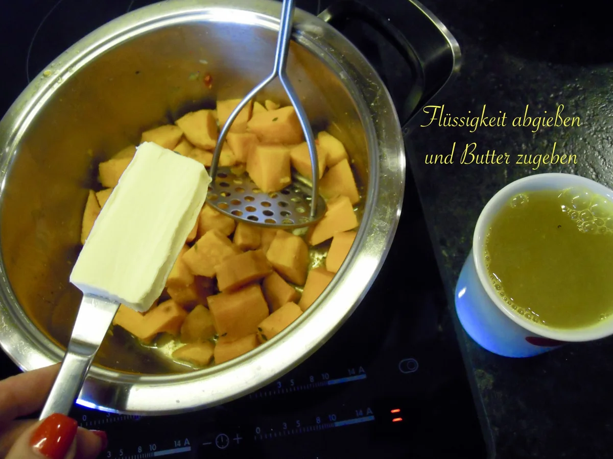 Rezept: Saiblings Törtchen mit Süßkartoffel Püree Bild Nr. 1740 Saiblings Törtchen mit Süßkartoffel Püree - Rezept - Bild Nr. 1740