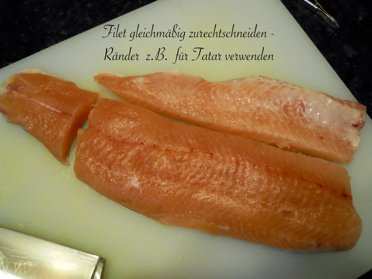 Rezept: Saiblings Törtchen mit Süßkartoffel Püree Bild Nr. 1743 Saiblings Törtchen mit Süßkartoffel Püree - Rezept - Bild Nr. 1743