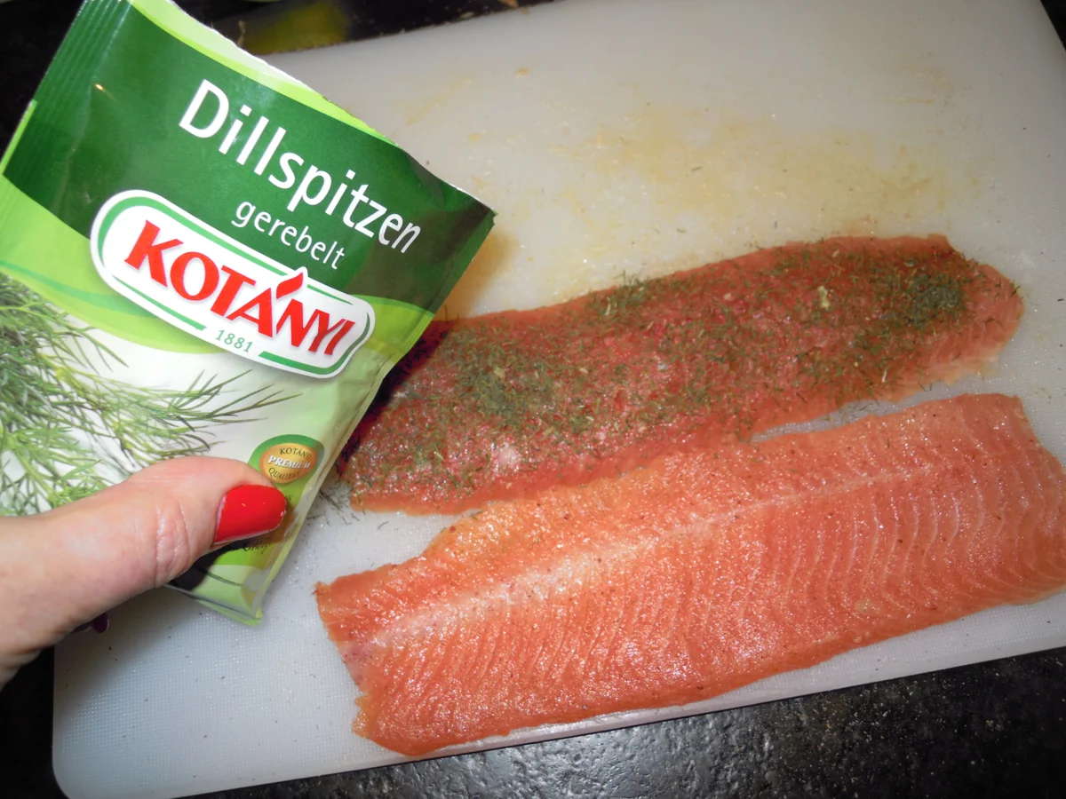 Rezept: Saiblings Törtchen mit Süßkartoffel Püree Bild Nr. 1746 Saiblings Törtchen mit Süßkartoffel Püree - Rezept - Bild Nr. 1746