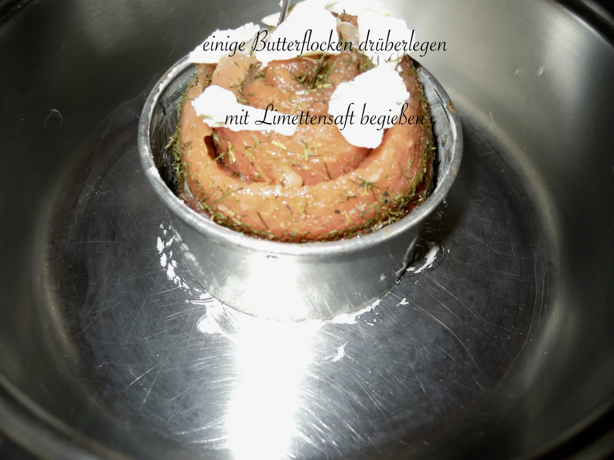 Rezept: Saiblings Törtchen mit Süßkartoffel Püree Bild Nr. 1747 Saiblings Törtchen mit Süßkartoffel Püree - Rezept - Bild Nr. 1747