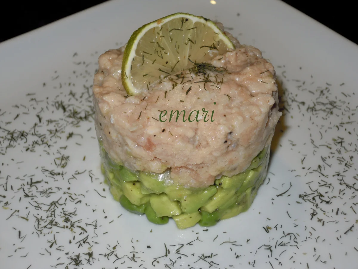 Saiblings Tatar auf Avocado Sockel - Rezept - Bild Nr. 1740