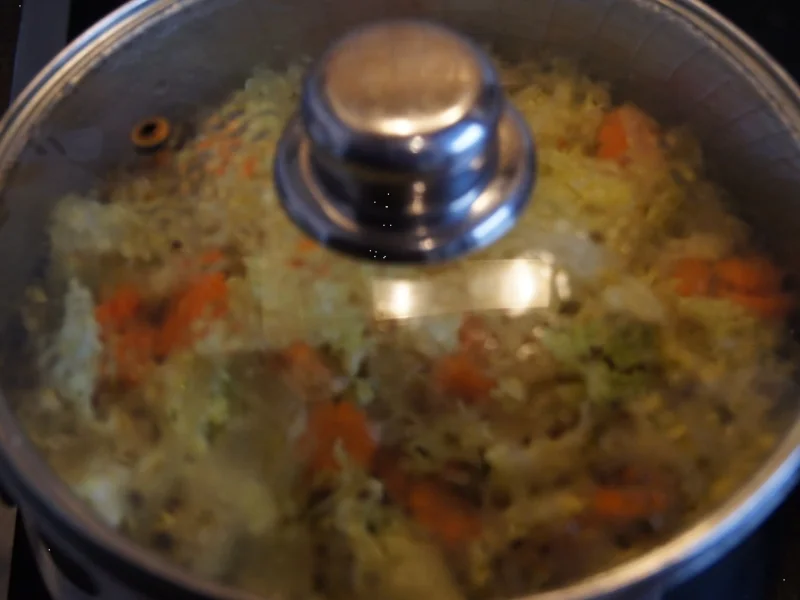 Wirsing-Möhren-Pellkartoffeln-Eintopf mit Mettbällchen - Rezept - Bild Nr. 1753