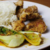 Knusper-Hähnchen (Kara age) mit verschärftem Pak Choi - Rezept - Bild Nr. 1740