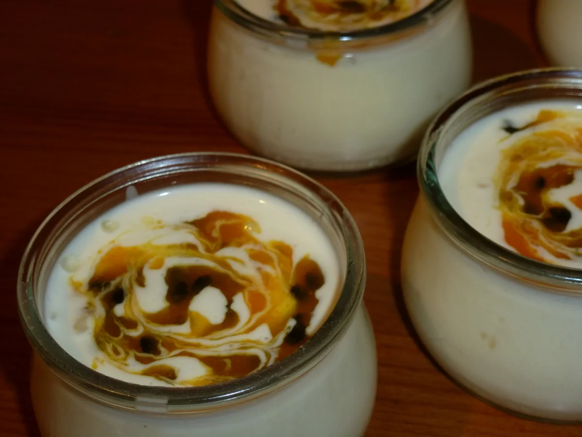 Panna Cotta mit Joghurt & Passionsfrucht - Rezept - Bild Nr. 1740