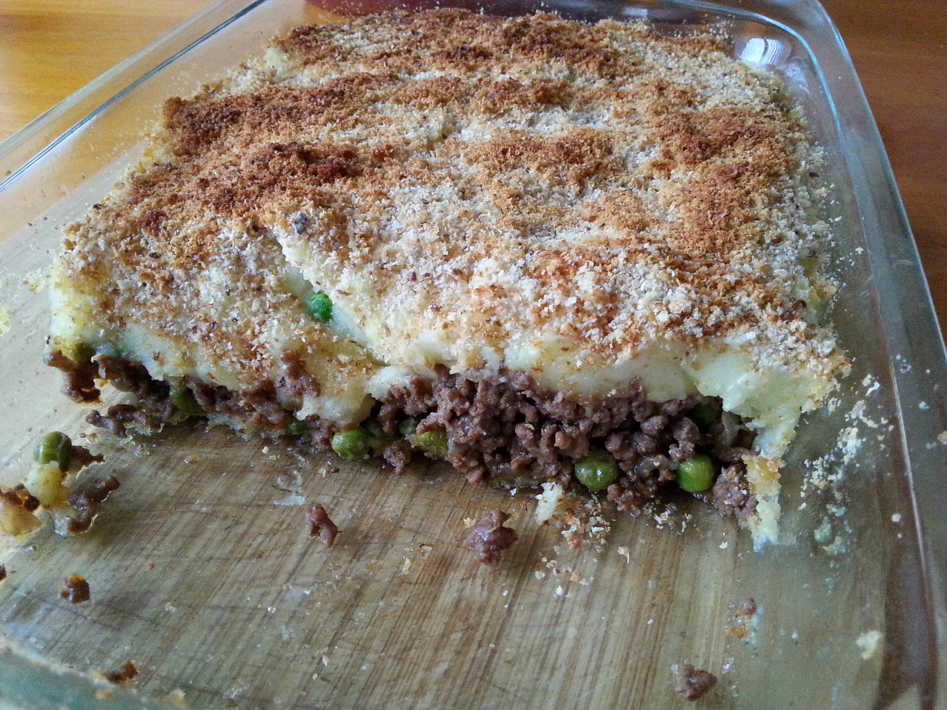 Bilder für Cottage Pie - Hackfleischkartoffelauflauf - Rezept