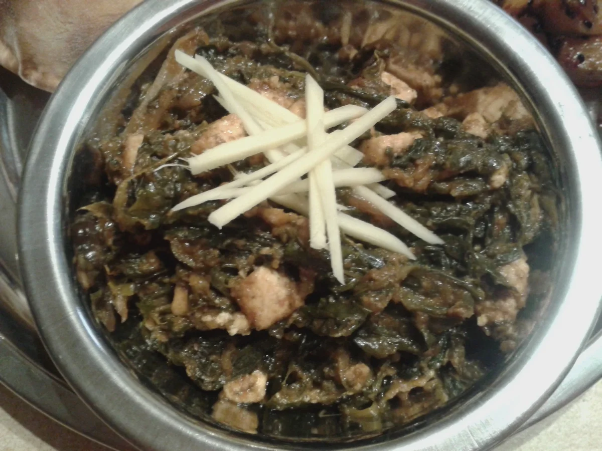 indisch: Palak Paneer - Spinat mit selbstgemachtem Käse - Rezept - Bild Nr. 1738