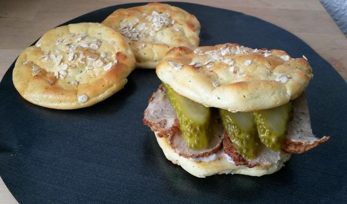 Bilder für Oopsies / Low Carb - Eiweiss Brötchen - Rezept