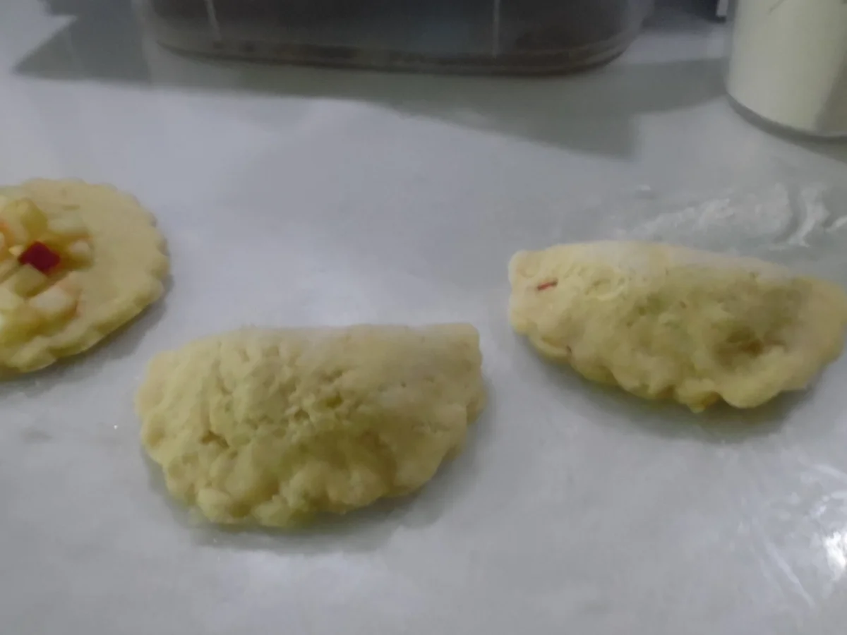 Apfeltaschen aus Kartoffelteig - Rezept - Bild Nr. 1755