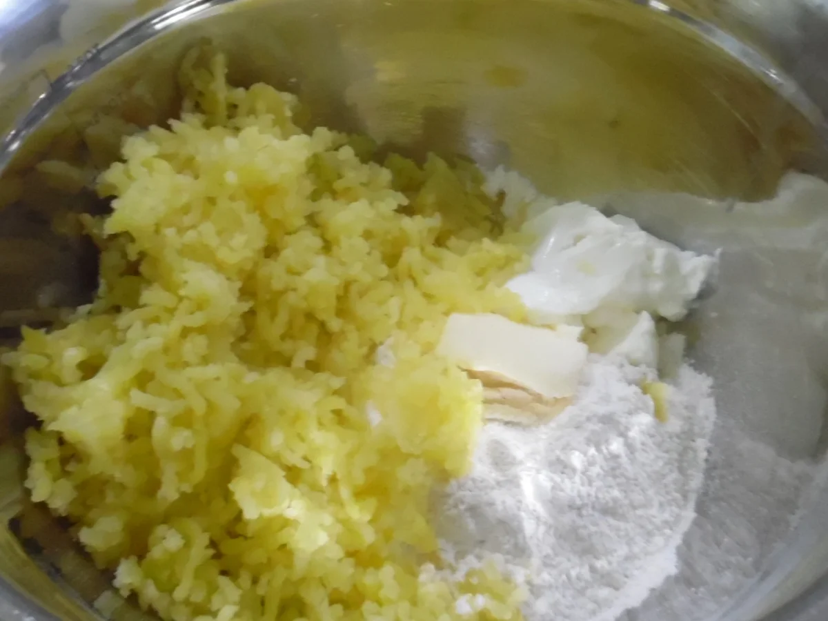 Apfeltaschen aus Kartoffelteig - Rezept - Bild Nr. 1760