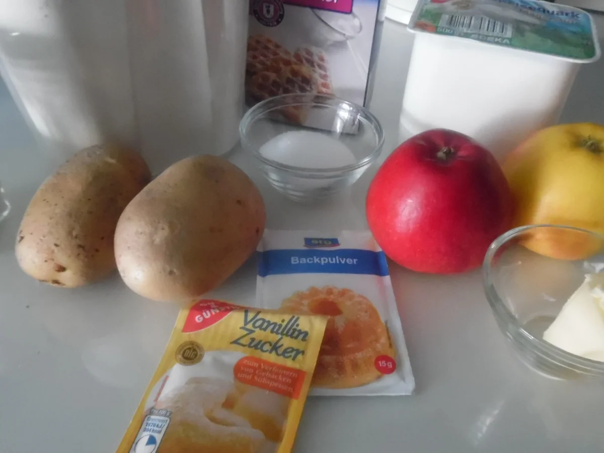 Apfeltaschen aus Kartoffelteig - Rezept - Bild Nr. 1761