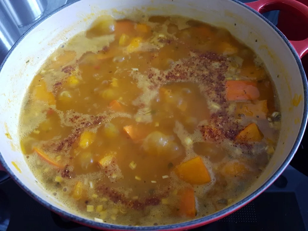 Rezept: Kürbis Mangosuppe (HOT) Bild Nr. 1762 Kürbis Mangosuppe (HOT) - Rezept - Bild Nr. 1762