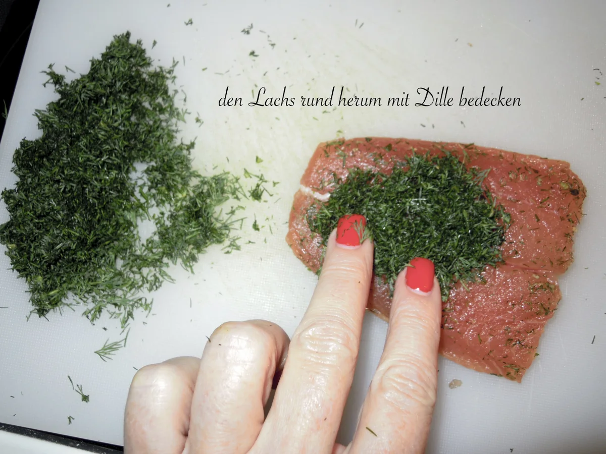 in Gin gebeizter Lachs im Dillmantel - Rezept - Bild Nr. 1762