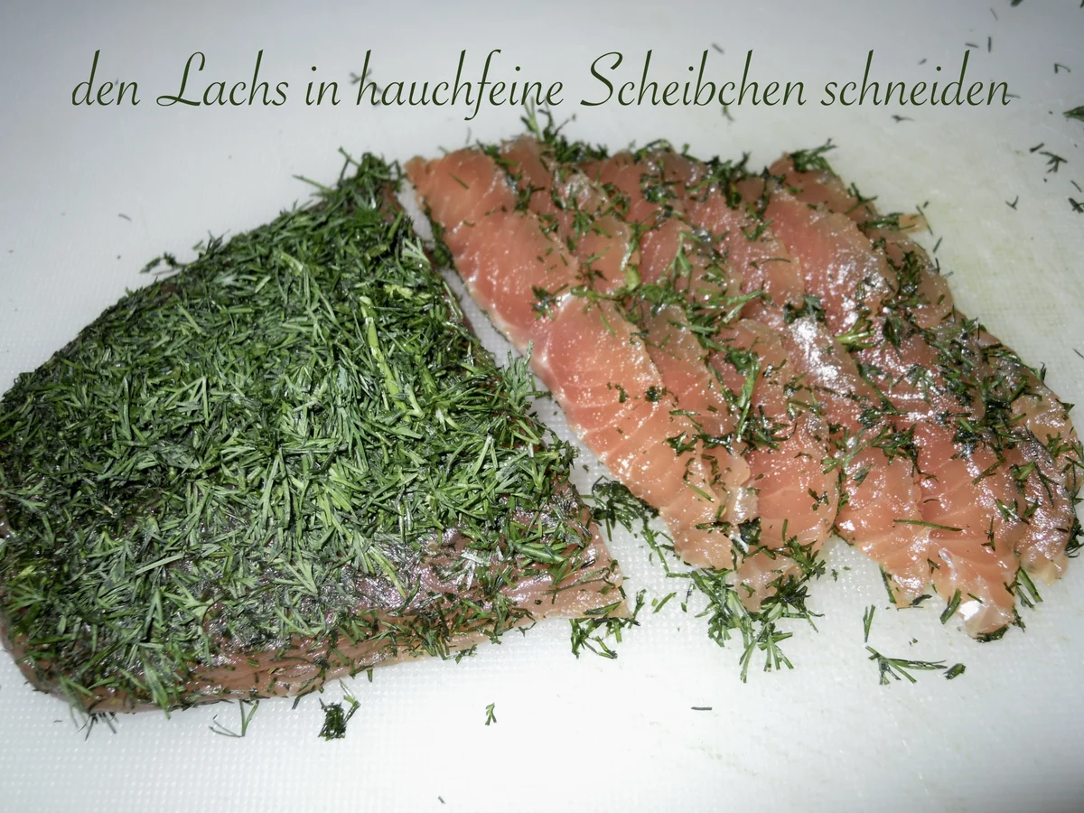 in Gin gebeizter Lachs im Dillmantel - Rezept - Bild Nr. 1762