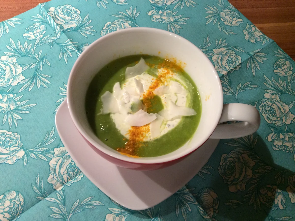 Erbsensuppe mit Chili und Kokos - Rezept - Bild Nr. 2