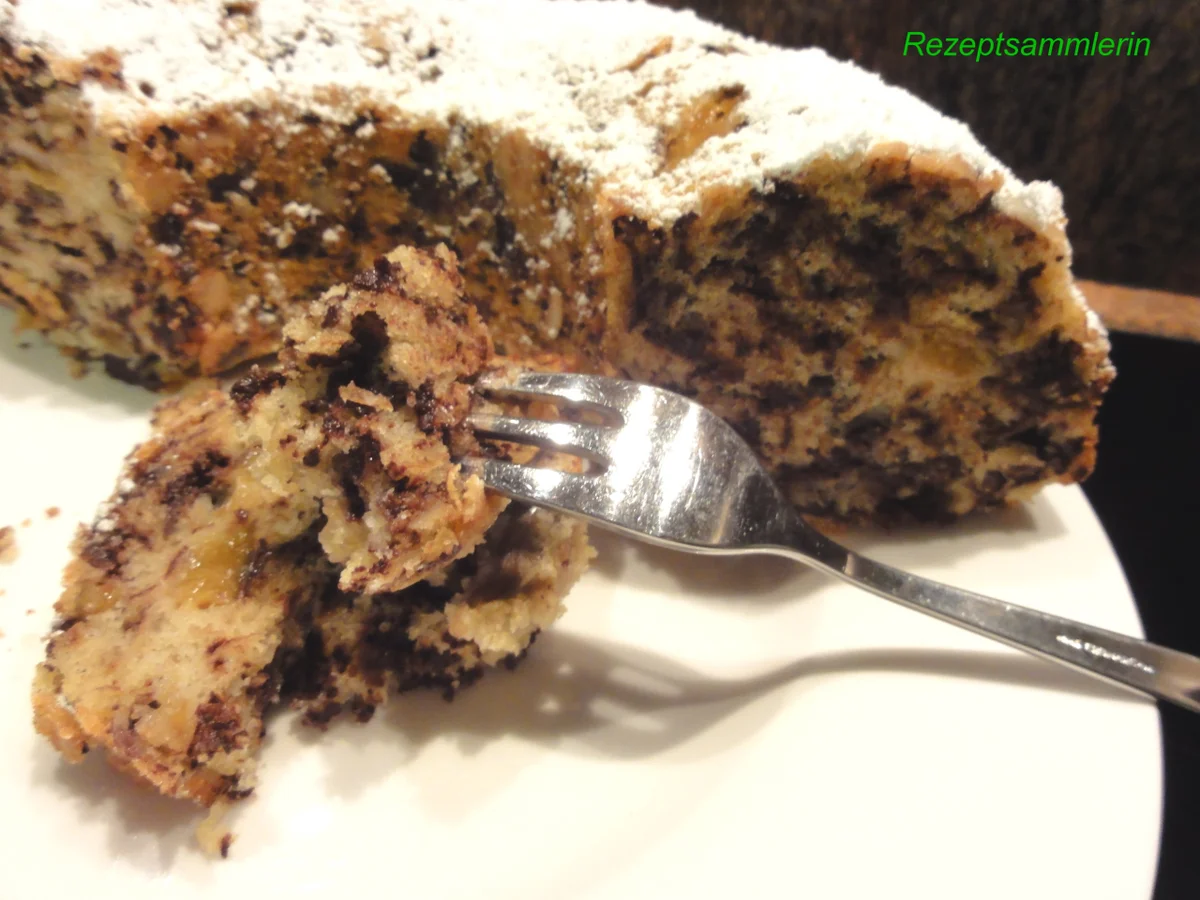 Rezept: Rührteig: PFLAUMEN ~ SCHOKI ~ KRANZ Bild Nr. 1859 Rührteig: PFLAUMEN ~ SCHOKI ~ KRANZ - Rezept - Bild Nr. 1859