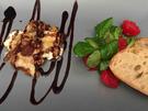 Überbackener Ziegenkäse mit Datteln und Walnüssen an Rapunzel-Salat - Rezept - Bild Nr. 1762