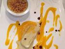 Créme Brulée und Kürbiskernölparfait auf Mangospiegel - Rezept - Bild Nr. 1762