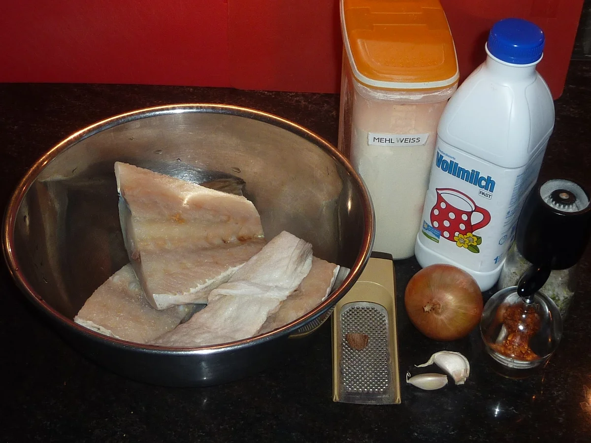 Rezept: Klippfisch Auflauf mit Gemüse, à la Creme Bild Nr. 1763 Klippfisch Auflauf mit Gemüse, à la Creme - Rezept - Bild Nr. 1763