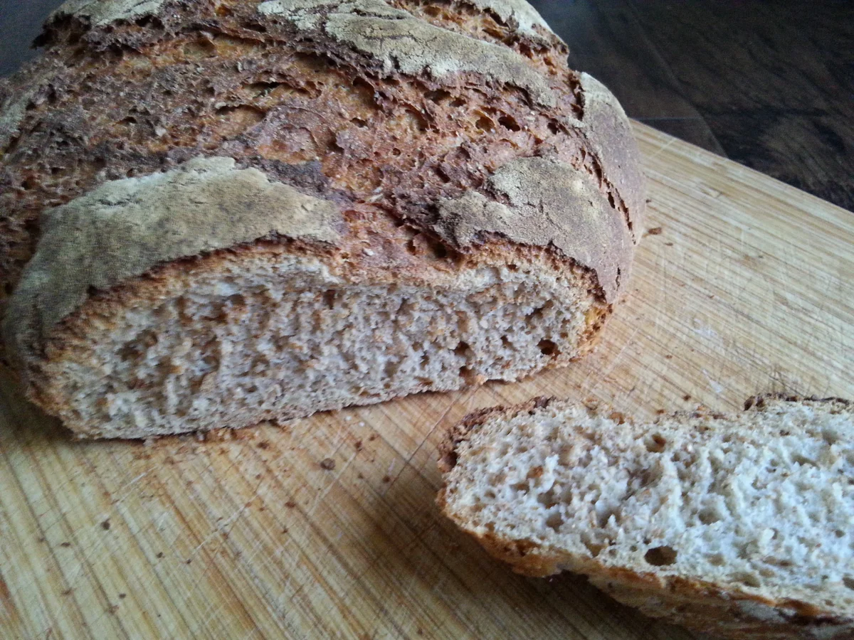 Rezept: Weizenvollkornmischbrot mit Sauerteig Bild Nr. 1779 Weizenvollkornmischbrot mit Sauerteig - Rezept - Bild Nr. 1779